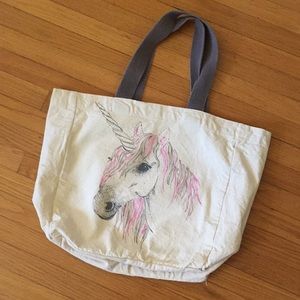 Unicorn canvas bag
